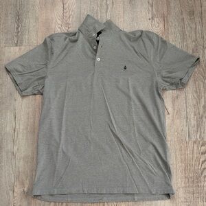 Volcom Men's Gray Polo Shirt